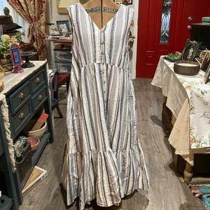 New Time and True striped cotton dress.